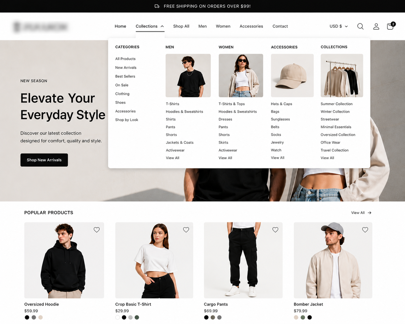 E-Commerce Shopify Project