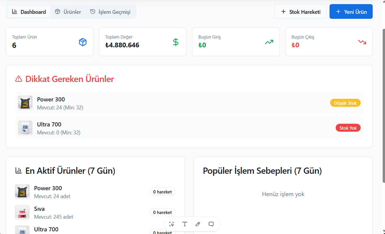 Stock Management App